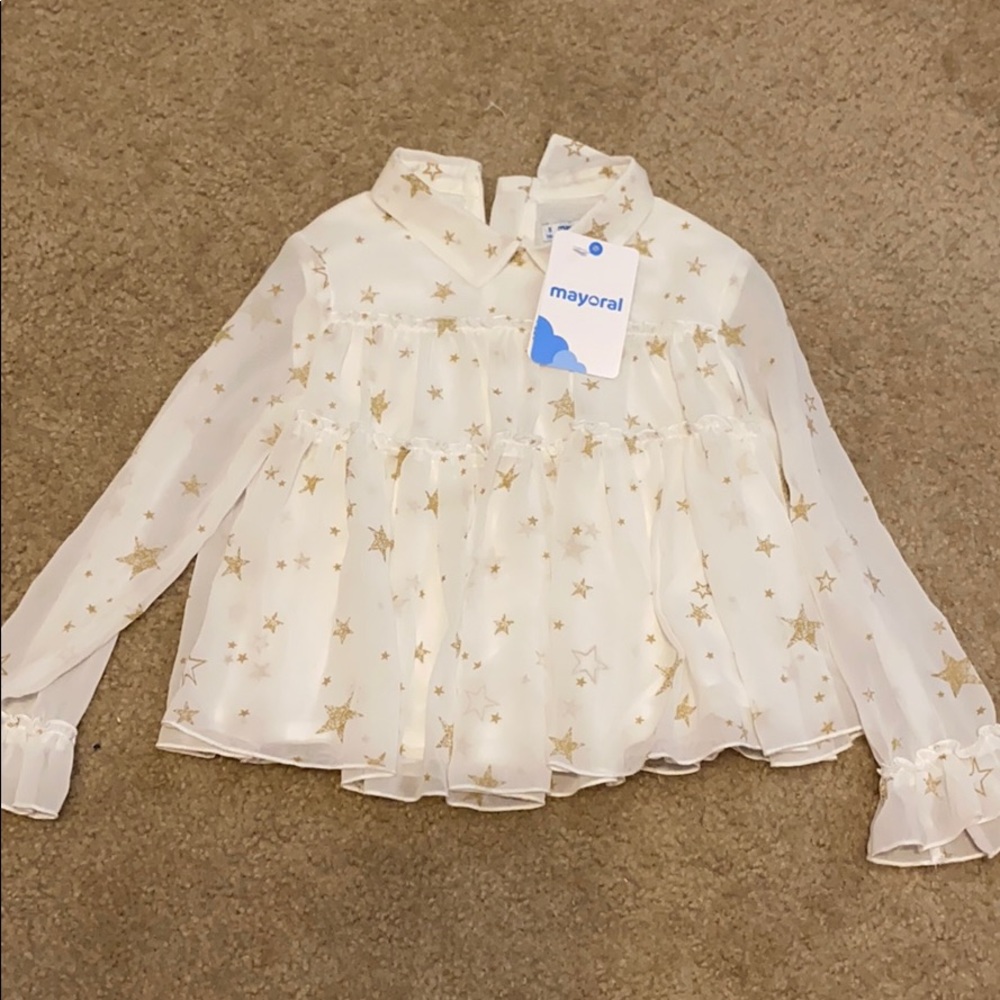 Girls star blouse